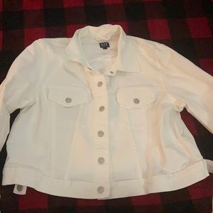 White Jean Jacket
